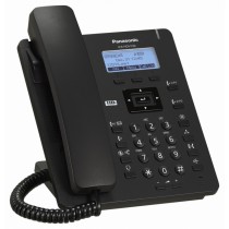 Panasonic Teléfono IP KX-HDV130, 4 Líneas, 2 Teclas Programables, Altavoz, Negro