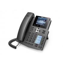 Fanvil Teléfono IP con 2 Pantallas X4, 4 Lineas, 6 Teclas Programables, Negro