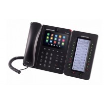 Grandstream Teléfono IP con Pantalla 4.3'' GXV-3240, Alámbrico, 6 Lineas, 2x RJ-45, Negro