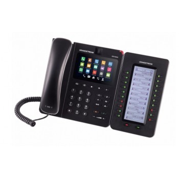 Grandstream Teléfono IP con Pantalla 4.3'' GXV-3240, Alámbrico, 6 Lineas, 2x RJ-45, Negro