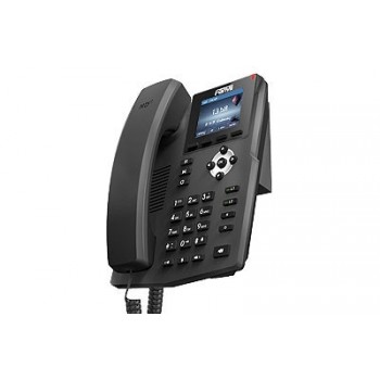 Fanvil Teléfono IP X3S, 2 Lineas, Altavoz, Negro