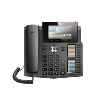 Fanvil Teléfono IP con 3 Pantallas X6, 6 Lineas, 12 Teclas Programables