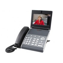 Polycom Teléfono IP con Pantalla Touch 7'', 6 Lineas, Altavoz, Negro/Gris