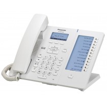 Panasonic Teléfono IP KX-HDV230X, 6 Lineas, 12 Teclas Programables, Altavoz, Blanco
