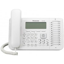 Panasonic Teléfono Alámbrico de 3 Líneas KX-DT543X, Altavoz, Blanco