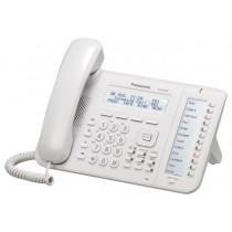 Panasonic Teléfono IP KX-NT553X, Alámbrico, 24 Teclas Programables, Altavoz, Blanco