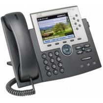 Cisco Teléfono IP con Pantalla 7965G, Altavoz, Negro/Plata