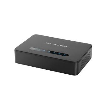 Grandstream Adaptador ATA Híbrido HT813, 1x FXS, 1x FXO, Negro