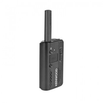 Kenwood Radio Portátil de 2 Vías PKT-23K, UHF, 4 Canales, Negro - Incluye Antena/Batería/Clip