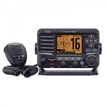 ICOM Radio Movil Marino de 2 Vias IC-M506/21, Canales Can, Negro