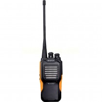Hytera Radio Análogo Portátil de 2 Vías TC-610P-UHF, 16 Canales, Negro Naranja