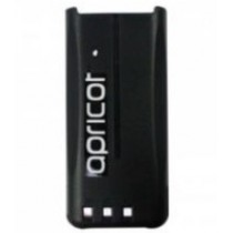 Apricot Batería para Radio A200K02, Li-Ion, 1800mAh, Negro