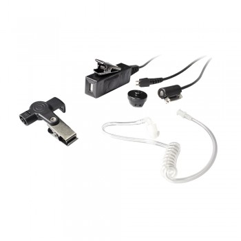 txPRO Micrófono con Solapa para Radio TX-885-S04, S04, Negro, para ICOM