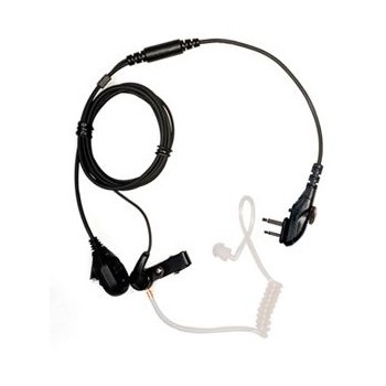 Hytera Auricular con Micrófono para Radio EAN13, Negro, para Hytera