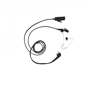 Otto Auricular con Micrófono para Radio Bidireccional V1-10695, Negro, para Kenwood