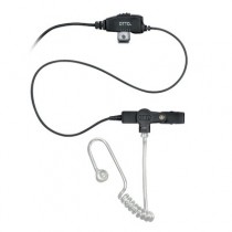 Otto Auricular con Micrófono para Radio E1-EA2KA13, Negro, para Kenwood