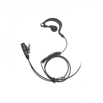 txPRO Auricular con Micrófono de Solapa para Radio TX-110N-V03, V03, Negro, para Vertex