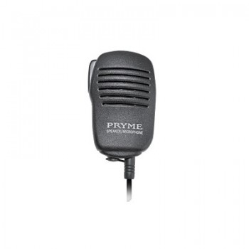 Pryme Micrófono para Radio SPM-101, 3.5 mm, Negro