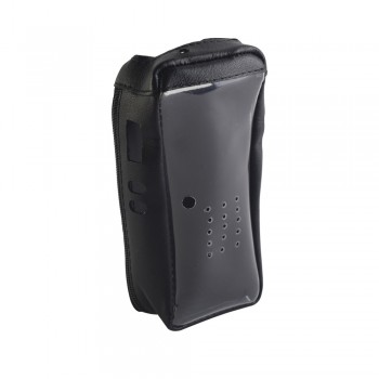 Syscom Funda de Piel FSM-NX-200T, Negro, para Kenwood