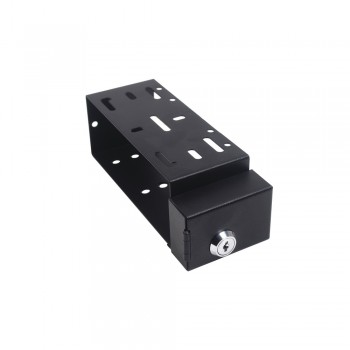 Epcom Bracket para Radios con Chapa de Seguridad SMB-121-CH, para Icom, Negro