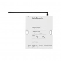 Lutron Receptor y Controlador Principal RadioRA 2, RF Inalámbrico, Blanco