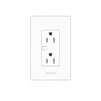 Orvibo Smart Plug T10K2ZW-1UO, Wi-Fi, 2 Contactos, 15A, Blanco