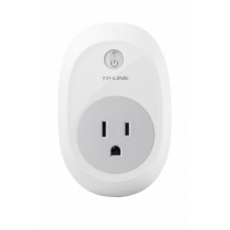 TP-Link Smart Plug HS100, WiFi, 1 Conector, 100-240V, Blanco