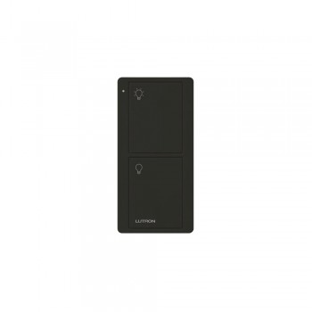 Lutron Control Remoto Inteligente PJ2-2B-GBL-L01, RF Inalámbrico, Negro