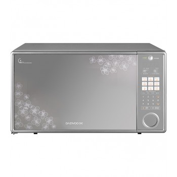 Daewoo Horno de Microondas KOR-142HM, 1.4 Pies Cúbicos, Gris