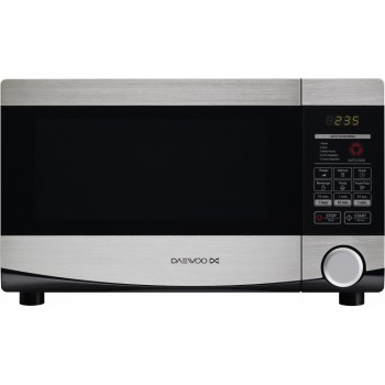 Daewoo Horno de Microondas KOR-6L4B, 700W, 20 Litros, Acero Inoxidable