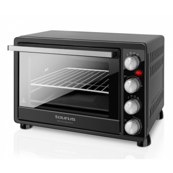 Taurus Horno Eléctrico Horizon 30, 1500W, Negro