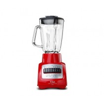 T-Fal Licuadora InfinyForce 12, 1.25 Litros, 550W, Rojo