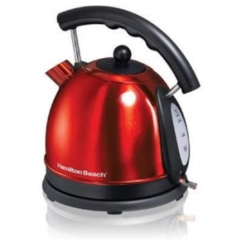 Hamilton Beach Hervidor 40894, 1500W, 10 Tazas, Rojo