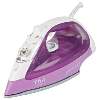 T-Fal Plancha Vapor-Seco, Suela de Durilium, 1700W, Morado