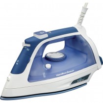 Hamilton Beach Plancha 19800, 1500W, Blanco/Azul