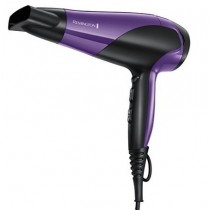 Remington Secadora D3190, 2 Velocidades, 2200W, Negro/Violeta