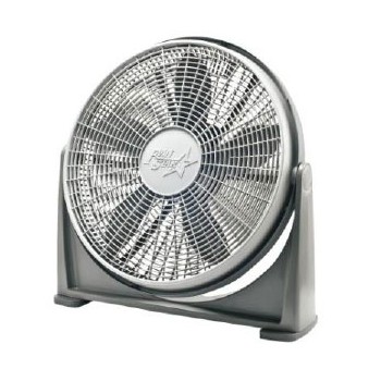 Mytek Ventilador de Piso 3349, 3 Velocidades, 20'', Gris