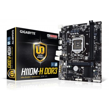 Tarjeta Madre Gigabyte micro ATX GA-H110M-H, S-1151, Intel H110, HDMI, 32GB DDR3, para Intel - Envío Gratis