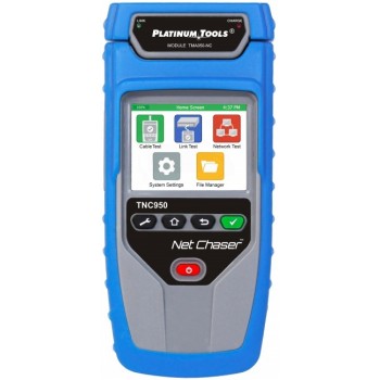 Platinum Tools Analizador de Redes Net Chaser, Azul/Gris