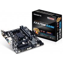 Tarjeta Madre Gigabyte micro ATX GA-F2A78M-DASHV, S-FM2+, AMD A78, HDMI, 64GB DDR3, para AMD - Envío Gratis