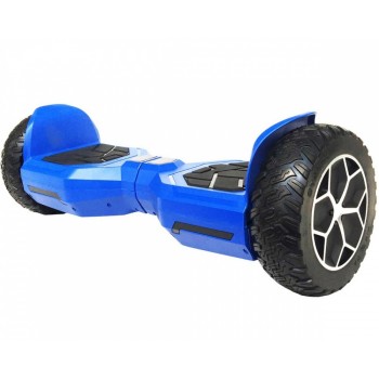 Blackpcs Hoverboard Eléctrico M408, 10 km/h, hasta 120kg, Negro/Azul