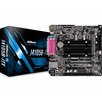 Tarjeta Madre ASRock mini ITX J4105B-ITX, Intel Celeron J4105 Integrada, HDMI, 8GB DDR4, para Intel - Envío Gratis