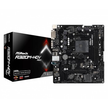 Tarjeta Madre ASRock Micro ATX A320M-HDV R3.0, S-AM4, AMD A320, HDMI, 32GB DDR4 para AMD - Envío Gratis