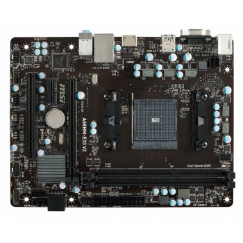 Tarjeta Madre MSI microATX A68HM-E33 V2, S-FM2+, AMD A68H, HDMI, 32GB DDR3 para AMD - Envío Gratis