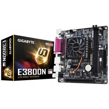 Tarjeta Madre Gigabyte mini ITX GA-E3800N (rev. 1.x), AMD E2-3800, HDMI, 32GB DDR3, para AMD - Envío Gratis