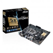 Tarjeta Madre ASUS micro ATX H110M-K, S-1151, Intel H110, HDMI, USB 3.0, 32GB DDR4, para Intel - Envío Gratis
