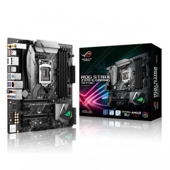 Tarjeta Madre ASUS microATX ROG STRIX Z370-G GAMING (WI-FI AC), S-1151, Intel Z370, HDMI, 64GB DDR4 para Intel - Envío Gratis