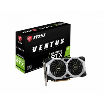 Tarjeta de Video MSI NVIDIA GeForce RTX 2060 Ventus OC, 6GB 192-bit GDDR6, PCI Express x16 3.0 - Envío Gratis