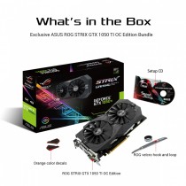 Tarjeta de Video Asus NVIDIA GeForce GTX 1050 Ti STRIX OC Gaming, 4GB 128-bit GDDR5, PCI Express 3.0 - Envío Gratis