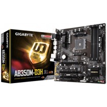 Tarjeta Madre Gigabyte micro ATX GA-AB350M-D3H, S-AM4, AMD B350, 64GB DDR4, para AMD - Envío Gratis